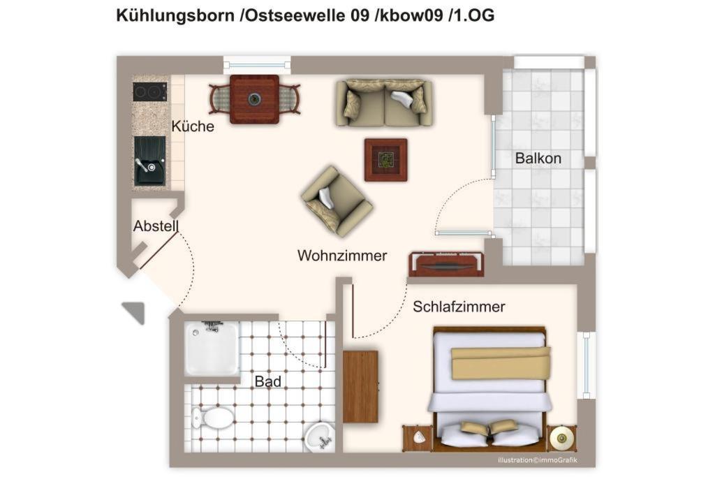 Ostseewelle Ostseewelle 009 คูล็องสบอร์น ภายนอก รูปภาพ